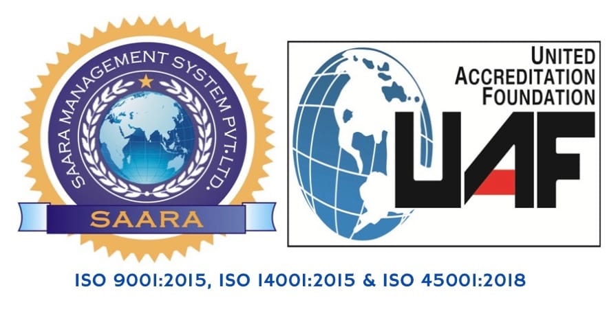 SAARA & UAF ISO Certifications